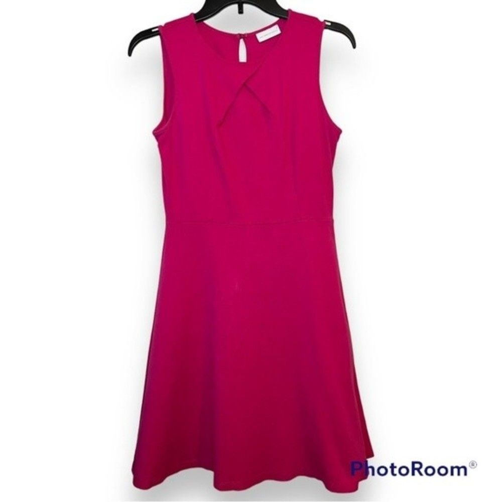 New York & Company Pink Sleeveless Dress Size Small